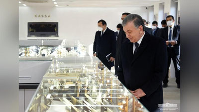 Изрображение 'Видео: Посещение главой государства объектов столицы'