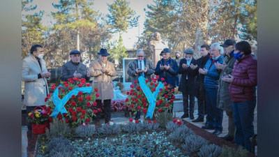 Изрображение 'Кинематографисты почтили память Шухрата Аббасова: мэтру кино исполнилось бы 90 лет'