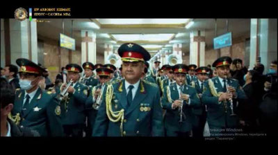 'IIV orkestridan Toshkent metropoliteni yo`lovchilari uchun musiqiy tuhfa (video)'ning rasmi