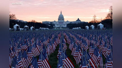 'Pandemiya davrida AQSh prezidenti inaugurasiyasi (foto)'ning rasmi