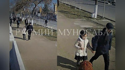 Изрображение 'Обещал купить сладости: в Янгиюле ищут мужчину, забравшего девочку из школы'