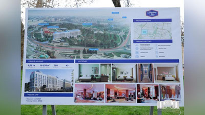 Изрображение 'Экологи сообщили о незаконной пересадке деревьев из парка Абдуллы Кадыри'