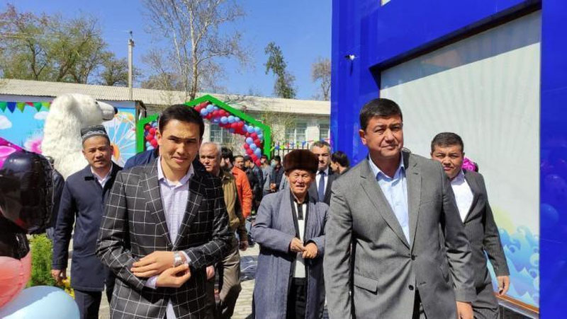'Otabek Shukurov o`z hisobidan 150 o`rinli nodavlat maktabgacha ta`lim tashkilotini ochdi'ning rasmi
