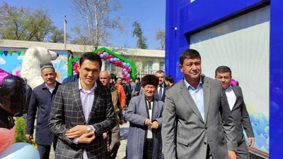 'Otabek Shukurov o`z hisobidan 150 o`rinli nodavlat maktabgacha ta`lim tashkilotini ochdi'ning rasmi