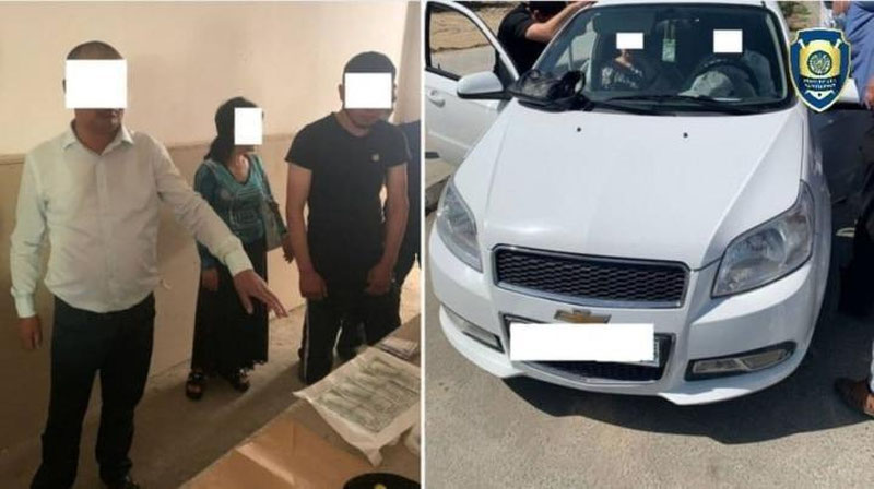 'Jinoyat ustida qo`lga olingan Guliston tumani hokimi o`rinbosari va uning sheriklariga sud hukmi o`qildi'ning rasmi