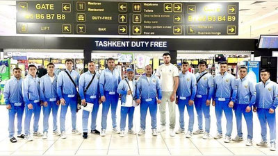 Изрображение 'Мужская и женская сборные Узбекистана по боксу полным составом вылетели в ОАЭ'