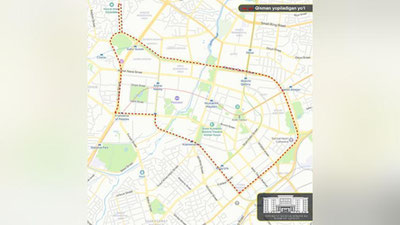 Изрображение 'В Ташкенте ради веломарафона на 2 часа закроют некоторые участки дорог: список'
