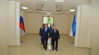 'O`zbekistonga Rossiya Federasiyasi Sog`liqni saqlash vazirligi delegasiyasi tashrif buyurdi'ning rasmi