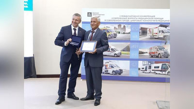 Изрображение 'Национальной палате инновационного здравоохранения вручен диплом «Лиги здоровья нации»'