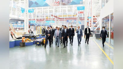 Изрображение 'Президент Татарстана ознакомился с процессами производств в "Технопарке" в Ташкенте (фото)'