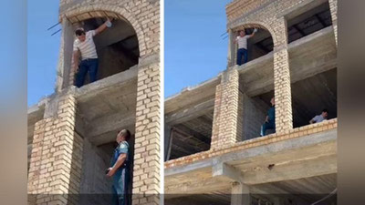 'Samarqandda kredit qarzdorligini vaqtida to`lay olmagan fuqaro o`zini baland binodan tashlamoqchi bo`ldi'ning rasmi