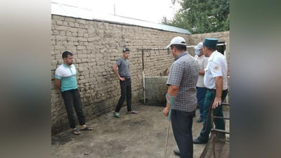 'Nurota tumanida noqonuniy ravishda qassobchilikni yo`lga qo`yganlar faoliyatiga chek qo`yildi'ning rasmi