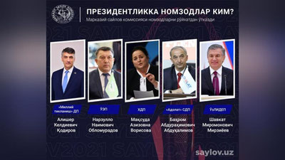 '20 sentyabrdan prezidentlikka nomzodlar saylovoldi tashviqotlarini boshlashadi'ning rasmi