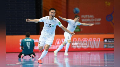 Изрображение 'Сборная Узбекистана по футзалу впервые вышла в плей-офф чемпионата мира'
