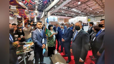 'VII Boku xalqaro kitob ko`rgazma-yarmarkasida o`zbekistonlik noshirlar ishtirok etmoqda (foto)'ning rasmi