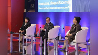 Изрображение 'В Международном медиа-холле состоялся открытый диалог, посвященный правам женщин'