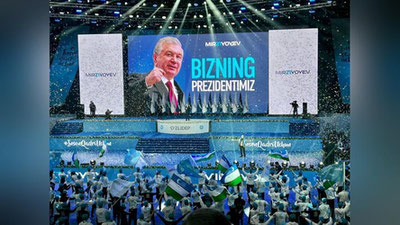 Изрображение 'Шавкат Мирзиёев поблагодарил узбекистанцев за оказанное доверие (видео)'