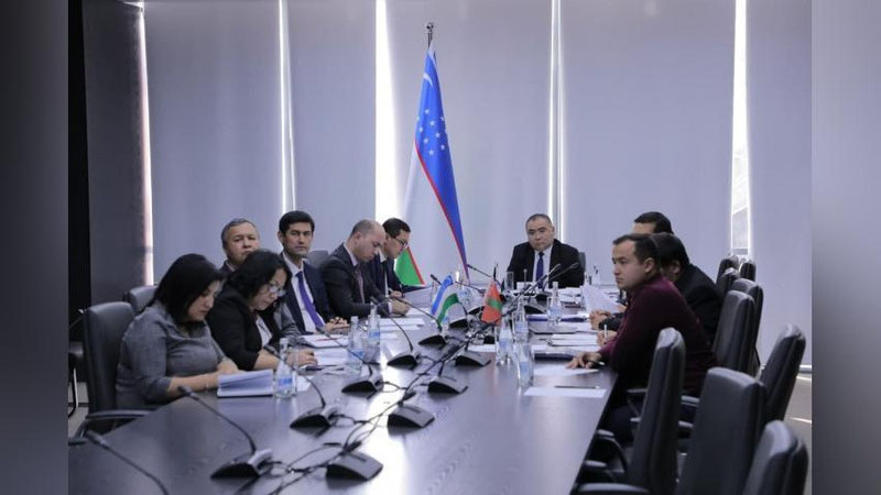'O`zbekiston-Belarus ilm-fan va texnologiyalar sohasidagi hamkorlik bo`yicha qo`shma komissiyaning ikkinchi yig`ilishi bo`lib o`tdi'ning rasmi