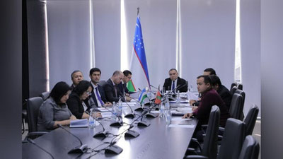 'O`zbekiston-Belarus ilm-fan va texnologiyalar sohasidagi hamkorlik bo`yicha qo`shma komissiyaning ikkinchi yig`ilishi bo`lib o`tdi'ning rasmi