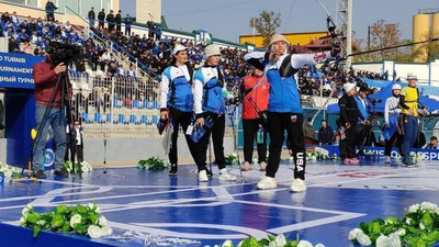'Samarqandda ayollar o`rtasida kamondan otish bo`yicha xalqaro musobaqa o`tkazildi'ning rasmi