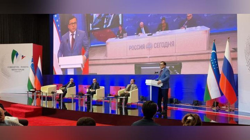 'Ўзбекистон – Россия иккинчи медиафоруми бошланди'ning rasmi