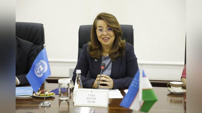 Изрображение 'В Таможенном комитете прошла встреча с исполнительным директором УНП ООН'