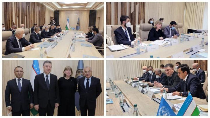 'БМТ махсус маърузачиси Ички ишлар вазири билан учрашди'ning rasmi