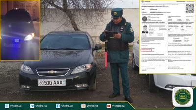 'Ижтимоий тармоқда тарқалган видео ўрганилиб, қоидани бузган андижонлик ҳайдовчига чора кўрилди'ning rasmi