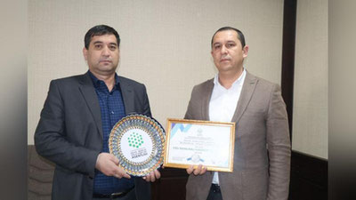 'Qashqadaryoda "Eng namunali hamkor tashkilot" nomi aniqlandi'ning rasmi