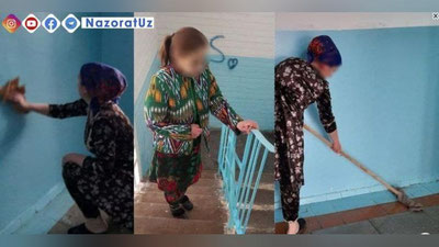 'Навоийда тарбиячилар кўп қаватли уйларнинг подездларини ювишга жалб қилинди'ning rasmi