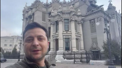 'АҚШ Зеленскийга Украинани тарк этишни таклиф қилди, аммо президент бу таклифни рад этди'ning rasmi