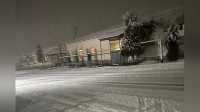 'Айни вақтда Тошкент вилоятида қор ёғмоқда'ning rasmi