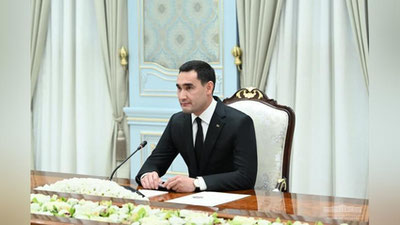 Изрображение 'Сердар Бердымухамедов победил на выборах президента Туркменистана'