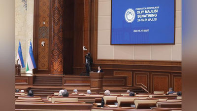 'Сенатнинг 24-ялпи мажлиси: биринчи иш кунида 12 та масала кўриб чиқилди'ning rasmi