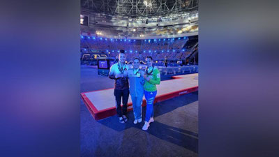 'Оксана Чусовитина Жаҳон кубогида кумуш медалга сазовор бўлди'ning rasmi