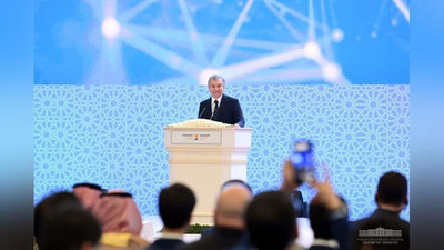 'Шавкат Мирзиёев: "2030 йилга бориб Ўзбекистон аҳолиси ўртадан юқори даромад оладиган давлатлар қаторида бўлишига эришмоқчимиз"'ning rasmi