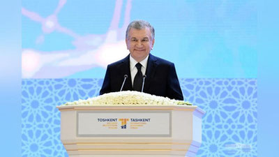 'Ўзбекистонда ислоҳотлар ортга қайтмайдиган муқаррар тус олгани реал ҳақиқатдир — Шавкат Мирзиёев'ning rasmi
