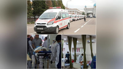 'Қозоғистонда автобусда ҳалокатга учраганлар бугун тонгда Ўзбекистонга олиб келинди. Вафот этганлар сони яна биттага кўпайди'ning rasmi