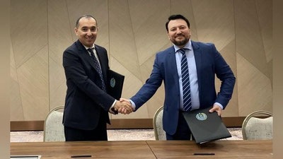 Изрображение 'Агентство «Узбеккосмос» подписало меморандум с компанией OneWeb'