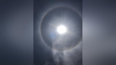 Изрображение 'В регионах Узбекистана наблюдали необычное атмосферное оптическое явление (видео)'