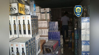 'Хоразмнинг икки туманидаги дўконларда қалбаки акциз маркали алкоголь маҳсулотлари сотилаётгани аниқланди'ning rasmi