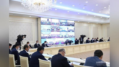 'Prezident qurilish qiymati va tannarxini 10 foizga kamaytirish yo`lini aytdi'ning rasmi