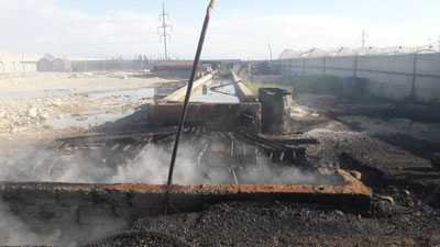 'Фарғонада нефтни қайта ишлаш цехи ёниб кетди'ning rasmi