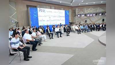 Изрображение 'Глава компании Exadel поблагодарила Президента Узбекистана за условия для релокантов (видео)'