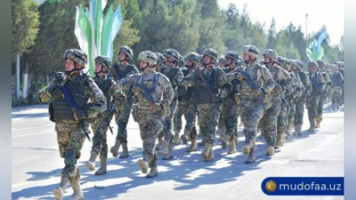 Изрображение 'В Термезе проходят совместные с Таджикистаном военные учения (фото)'