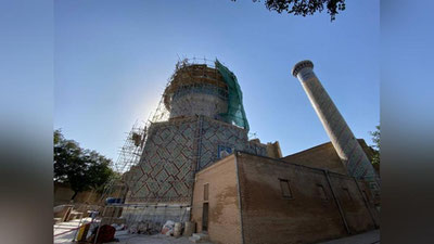 Изрображение 'В мавзолее Гур-Эмир в Самарканде ведутся ремонтные работы'