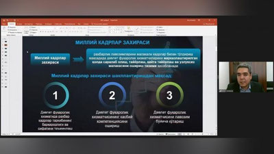 'Endi rahbarlikka tasodifan kelib qolishning oldi olinadi'ning rasmi