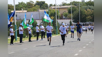 'Save Aral – 2022:  Namanganda ommaviy yugurish musobaqasining uchinchi bosqichi bo`lib o`tdi'ning rasmi