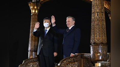 'Xitoy prezidenti O`zbekistonga keldi'ning rasmi