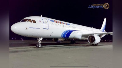 Изрображение 'Авиакомпания "Ямал" совершила первый рейс из Москвы в Ургенч'